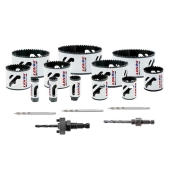 LENOX® 308011200P 17-Piece Plumber Hole Saw Kit, Bi-Metal
