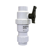 Liberty Pumps® BCV200 Combination Ball/Check Valve, 2 in Inlet Connection, PVC, 125 psi Maximum Working Pressure
