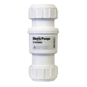 Liberty Pumps® CV200C Compression Check Valve, PVC, 125 psi Maximum Working Pressure, Valve Function Type