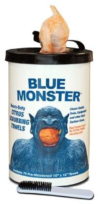 Mill-Rose 77095 Blue Monster Citrus Scrubbing Towels