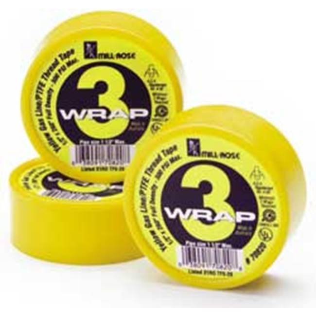 Mill-Rose 70825 Yellow Teflon Tape PER/EA