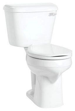 Mansfield 11710010 Alto White Sm Hgt Rf Bowl