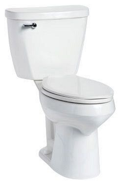 Mansfield 384010000 Summit White Elongated 17" Bowl Only, NO Clog