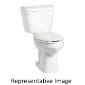 Mansfield® 013910000 Toilet Bowl, Tower Flush, 2 in Flush Valve, 16-1/2 in Bowl Height, Glaze, 2 in, 10 in Rough-In