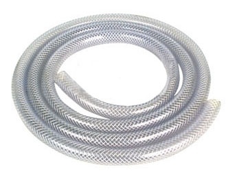 Mars M79048 5/8"ID X 50' Roll Hd PVC Braided Drain Tubing