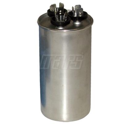 Mars® Blue Box 12047 Motor Run Capacitor, MFD Rating: 75+10 uF, 370/440 VAC, Round, 2-1/2 in Dia, 9-1/2 in H