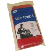 Mars® M79027 Shop Towel, Red, Cotton, 15 in Length, 15 in Width