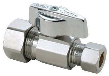 BrassCraft KTCR14XC 5/8 Compression Q/turn Lead Free