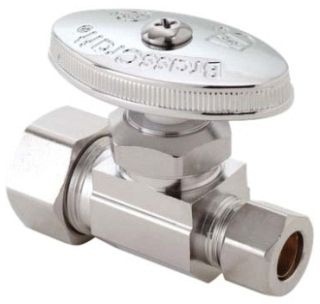 BrassCraft OCR14XR 3/8OD Straight Stop Lead Free