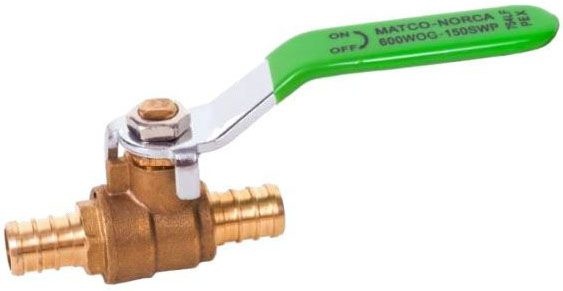 Matco-Norca 754PX03LF 1/2 PEX Full Port Ball Valve Lead Free