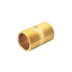 Matco-Norca™ NBR07CL Closed Nipple, 1-1/2 in MNPT x 1-1/2 in MNPT, Brass, SCH 40