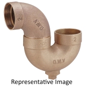 Matco-Norca™ PTRAP07W P-Trap With Cleanout, 3/4 in Plug, P-Trap, 1-1/2 in Inlet Connection, C Inlet Connection