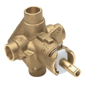 Moen® M-Pact Posi-Temp® 62320 Valve, 1/2 in Inlet Connection, Copper Sweat Inlet Connection, 1/2 in Outlet Connection