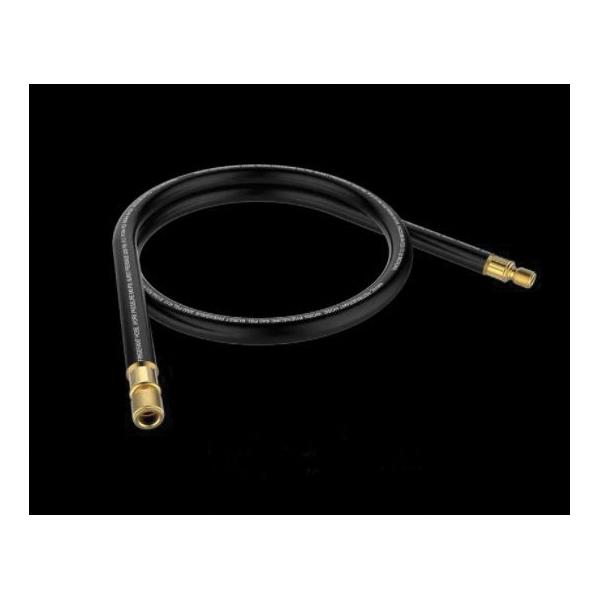 Navac NHB1 3/8FLX1/4FL 1/2" Dia Evacuation Black 6' Hose