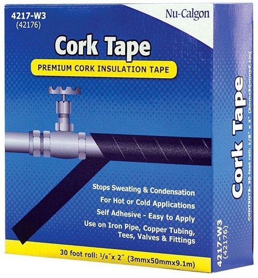 Nu-Calgon 4217-W3 Calgon 30Ft Cork Insulated Tape