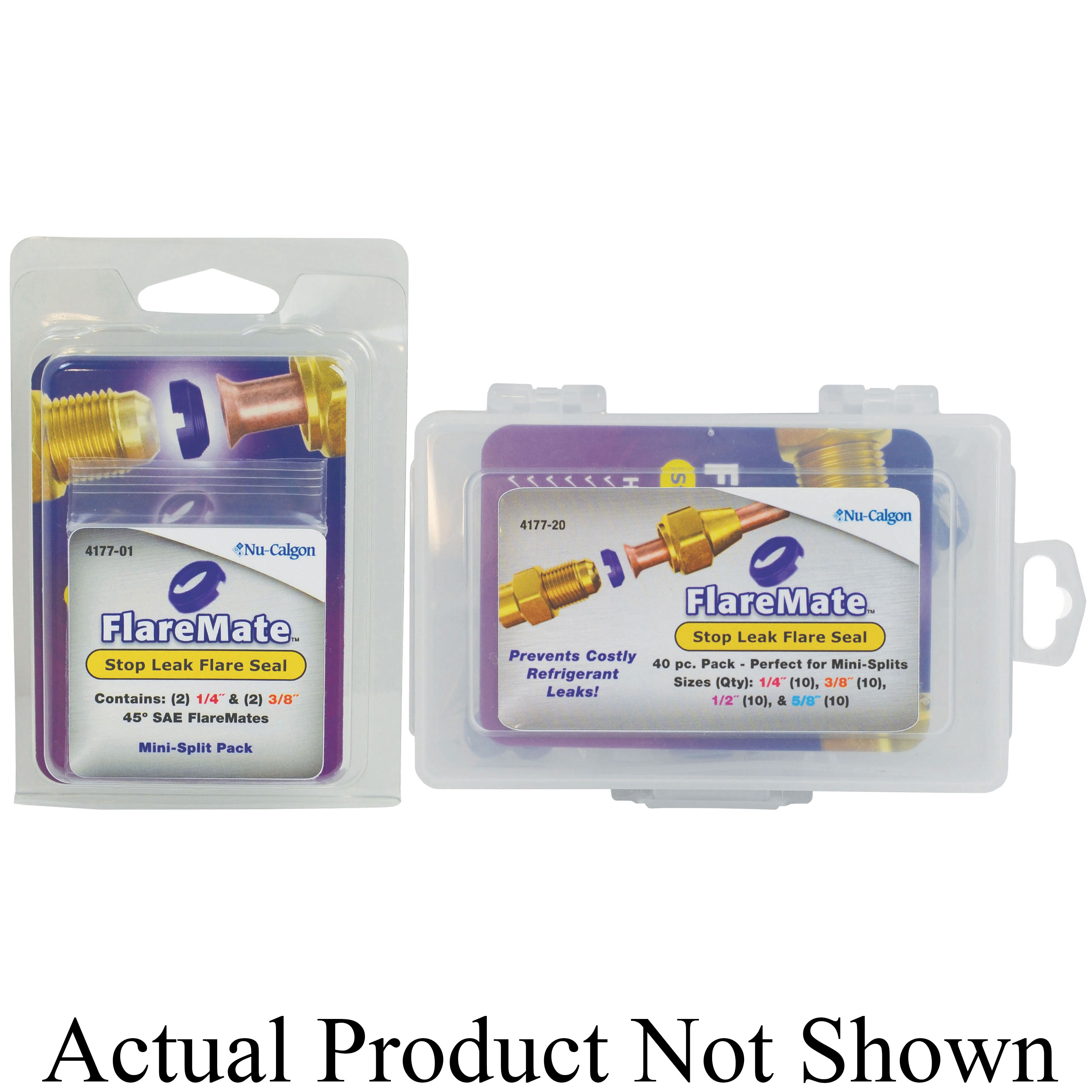 Nu-Calgon 4177-30 Seal Kit, 1/4 In, Copper