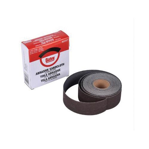 Oatey® 31317 Abrasive Sand Cloth, 10 yd L, 120 Grit, Aluminum Oxide Abrasive