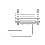 PASCO 1018-K Closet Flange Extension Kit, Stainless Steel, Closet Flange Extension Kit Function Type