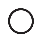 SSC F95 Gasket, 3-3/8 in ID x 4-1/16 in OD Diameter, Rubber, For Use With: Fulflo FB4, FB6, FB8 and FB10 Filters
