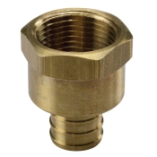 Sioux Chief Crimp™ 647XG3 Straight Adapter, Adapter Fitting, 3/4 in Connection Size 1, Connection Type 1: F1807 PEX