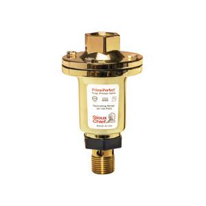 Sioux Chief PrimePerfect™ 695 Series 695-01 Trap Primer, 1/2 in Nominal, FIP x MIP, Brass, 30 to 250 psi