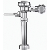 Sloan® 3780100 Exposed Manual Water Closet Flushometer, 3.5 gpf, 1-1/2 in Spud, Top Spud Location, 1 in Water Connection