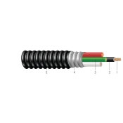 Southwire® EZ-IN™ 58340803 Mini-Split Cable, 14 AWG Wire, 4 Conductors, 50 ft Length, 600 V, Stranded Solid/Stranded