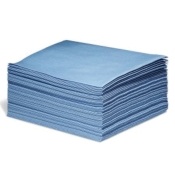 SpillTech WPR400 Spunlace Wiper, Blue, Cellulose/Polyester Blend, 13 in Length, 12 in Width