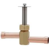 Sporlan® 3821-00 Rapid Cycle Solenoid Valve, 5/8 in Main Line Connection, ODF Main Line Connection, Brass