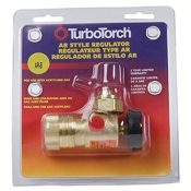 TURBOTORCH® AR-MC Regulator, Acetylene Fuel, 14 psi Delivery Pressure Range, Brass