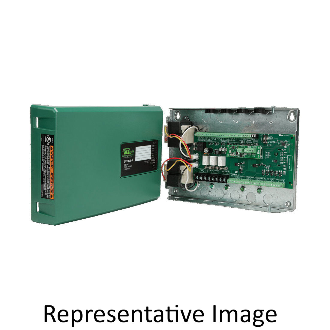 Taco Comfort Solutions® ZVC404-5 Next Generation Zone Valve Control, 4 -Zone, 120 V, 40 VA, Screw