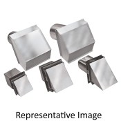 Tjernlund VH1-4 Vent Hood, 11 in Width, 13 in Height, For Duct Size: 4 in, Square Duct