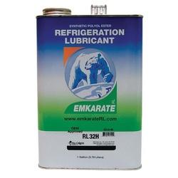 Nu-Calgon 4314-46 Emkarate 32H Refrigeration Oil, 1 Gal, Clear To Yellow, Mild, 150 Sus Viscosity