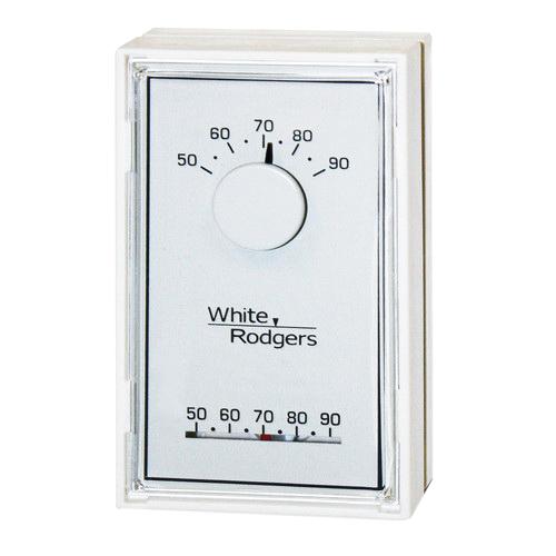 WHITE-RODGERS™ 1E30N-910 Thermostat, 20 to 30 VAC, 1 Heat