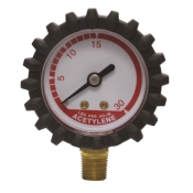 UNIWELD® G15D Welding Gauge, Oxygen, Other Gases Gas, Steel, 1/8 in Connection, 30 psi Maximum Working Pressure