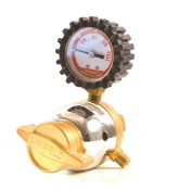 UNIWELD® RMC Regulator, Acetylene Fuel, 400 psi Maximum Inlet Pressure, 2 to 15 psig Delivery Pressure Range, Brass