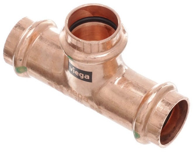 Viega 77397 3/4X1/2X3/4 CPP Pressure Tee 66039, 9098851PC PF04041