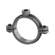 WOLVERINE BRASS® 41CT0100 Split Ring Extension Hanger, For Pipe Size: 1 in, 180 lb Load, Iron, 2-1/2 in L, 1-5/8 in D