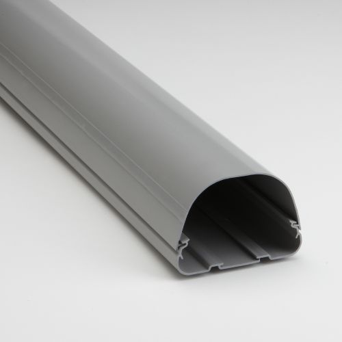 Fortress 84144 Wall Duct - 4-1/2 In X 96 In, Gray