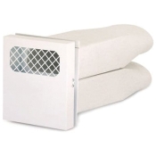 fantech® MATRIX 413640 2-in-1 Vent Hood, 8-5/8 in Width, 8-1/16 in Height, 21-1/2 in Depth, For Duct Size: 6 in, Metal