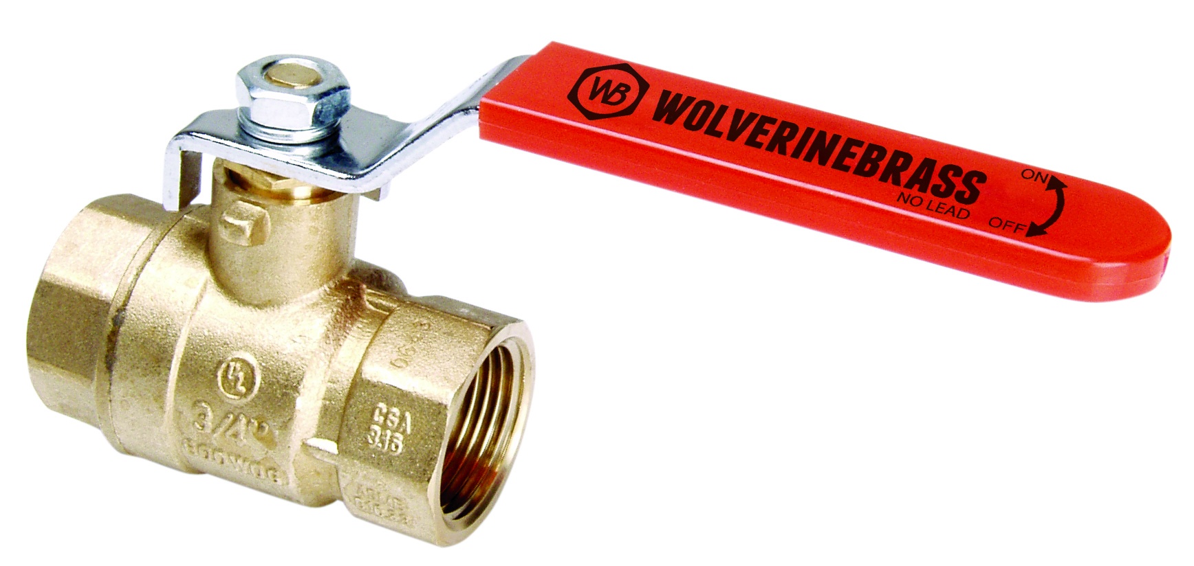 Wolverine Brass® 56106NL PROSERIES 3/4 FIP FULL PORT