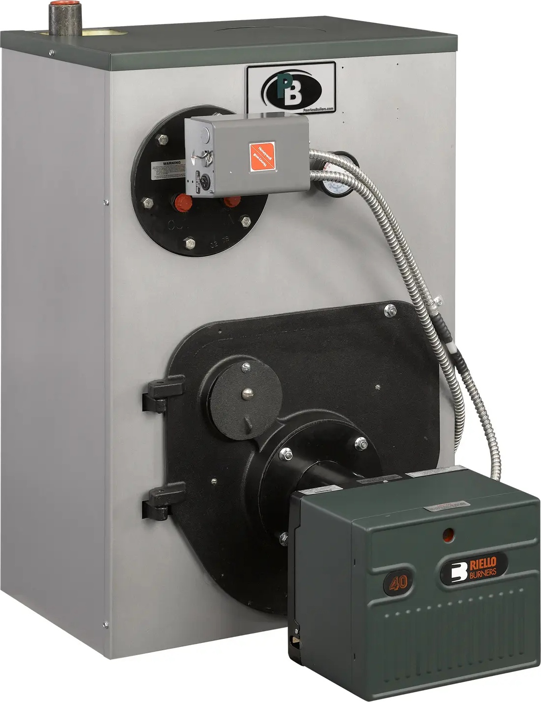 PB&trade WBV-E-03-WPCTL-007 Wbv Series Oil Water Boiler - 154,000 Btu/H