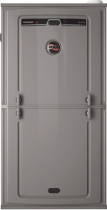 RUUD® R962V0603A17M4SCAP Endeavor Line Achiever Plus 56 Mbh Two-Stage Communicating Gas Furnace - 96% Afue, 17.5 In W, Upflow/ Downflow/ Horizontal/ Multi-Position, Constant Cfm/ Variable Speed