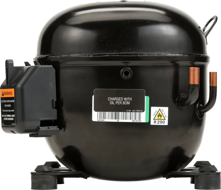Copeland™ RST97C1E-PFV-959 Rs Series Hermetic Compressor - 9,700 Btuh, 208/230V