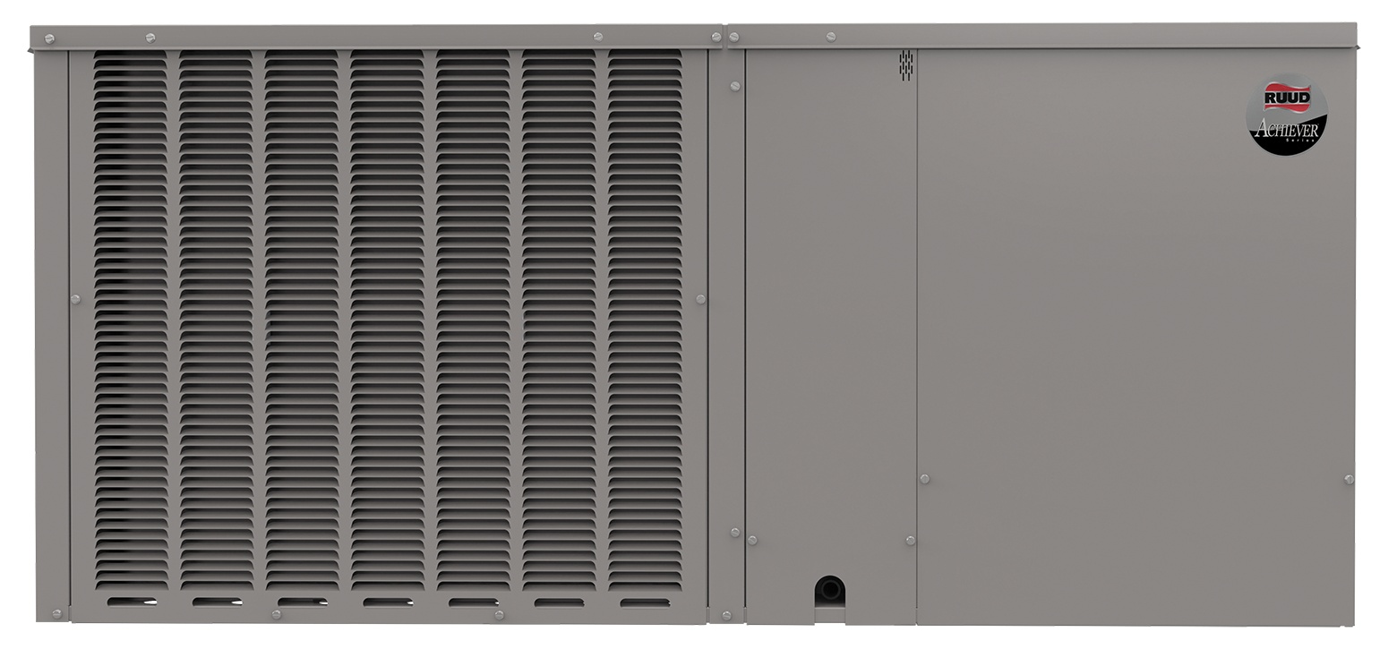 RUUD® RHPBYB036AJT000NA Endeavor Line Achiever 3.0 Ton Single-Stage Packaged Heat Pump - R-454B, 208/230V, 1 Phase, 13.4 Seer2, 6.7 Hspf2