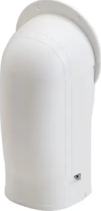 Fortress 84016 Wall Inlet - 3-1/2 In, White