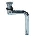 AB&A™ 68361 Offset Lavatory Grid Drain, 1-1/4 in, Brass, Chrome, Drain Function Type