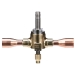 Alco Controls™ 049609 Refrigerant Solenoid Valve, Brass Body, Connection Size 1: 3/8 in, Connection Type 1: Sweat ODF