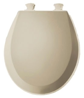 Bemis 500EC006 500PRO Bone (Natural) Rnd with Cvr