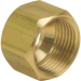BrassCraft® 61-6 Compression Nut, Nut Fitting, Connection Size 1: 3/8 in, Connection Type 1: OD Tube, Brass